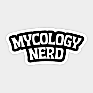 Mycology Nerd Sticker